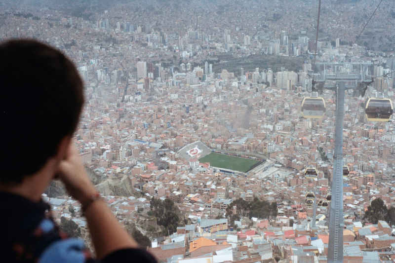 L'altro lato del marciapiede - La Paz