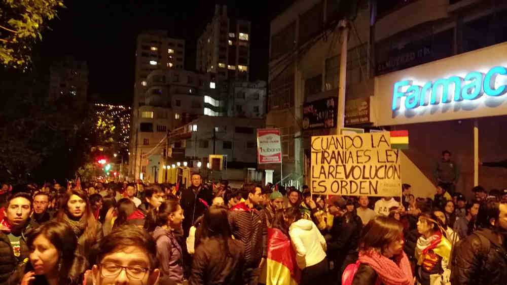 Proteste in Bolivia