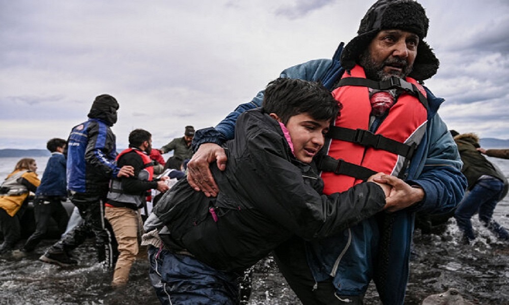 Migranti a Lesbo