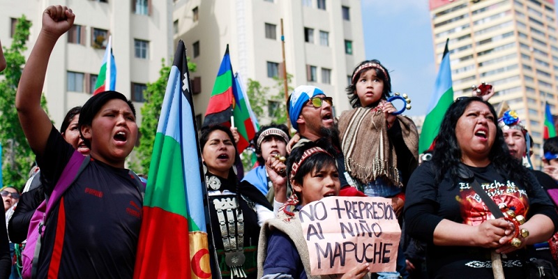 Protesta Mapuche