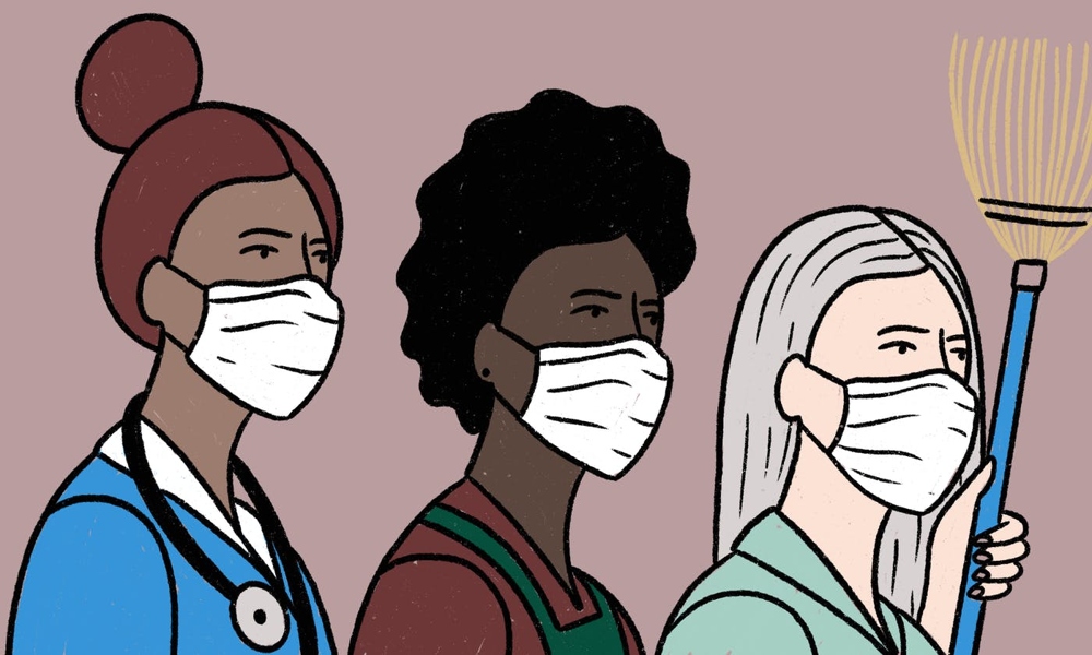 la cura siamo noi - illustrazione di Sheyda Sabetian